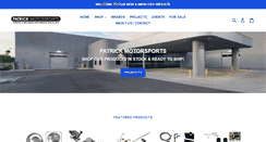 Desktop Screenshot of patrickmotorsports.com